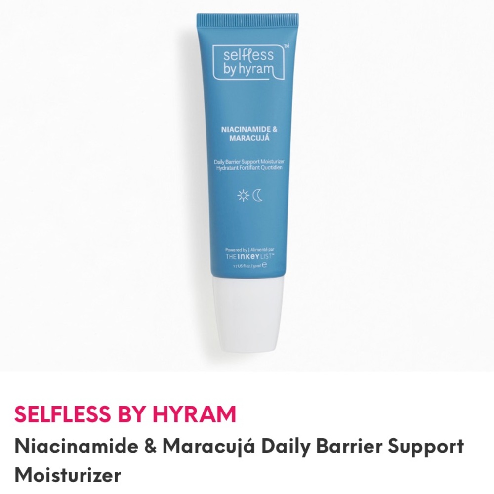 SELFLESS BY HYRAM Niacinamide & Maracujá Daily Barrier Support Moisturizer